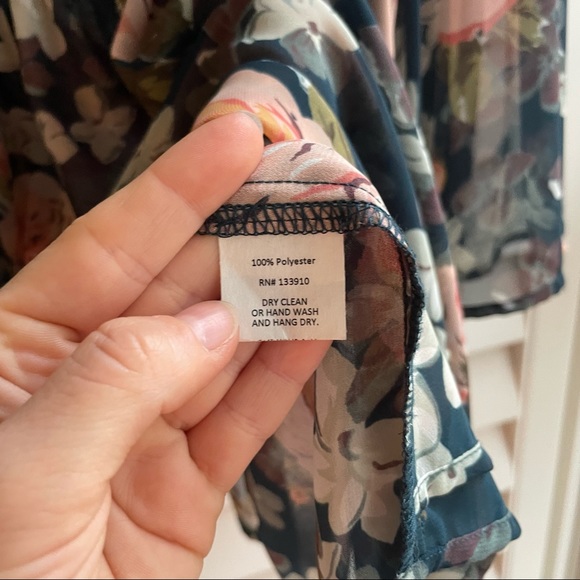 Floral lace up Show Me Your Mumu Top - Picture 6 of 6